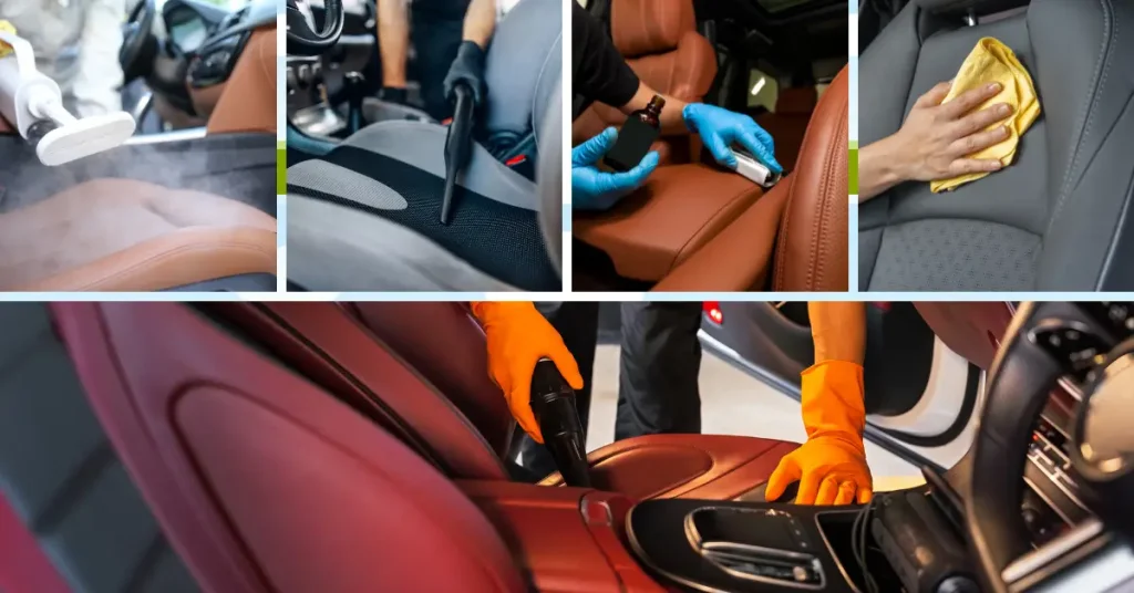 How to clean leather car seats Types of Leather Cleaners