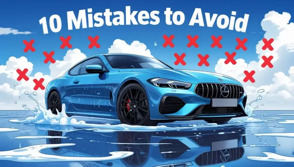 10 Mistakes That you Should Avoid While Washing Your Ceramic Coated Car
