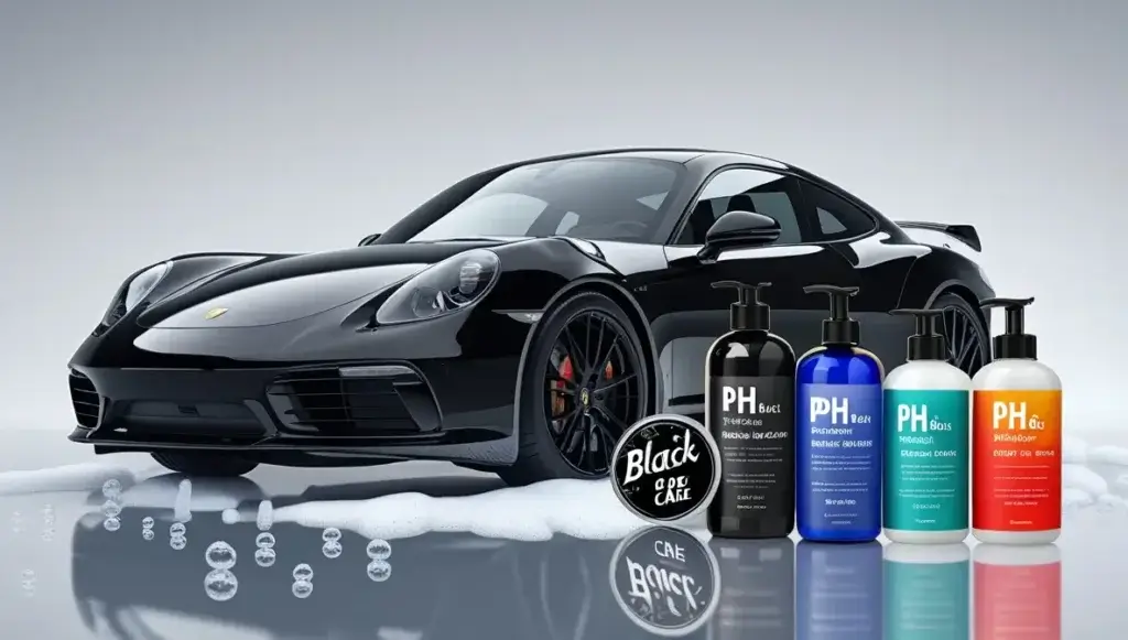 Black Car Care and the Importance of pH Balanced Soaps