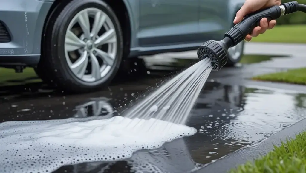 How to Properly Use a Hose Nozzle for Car Washing