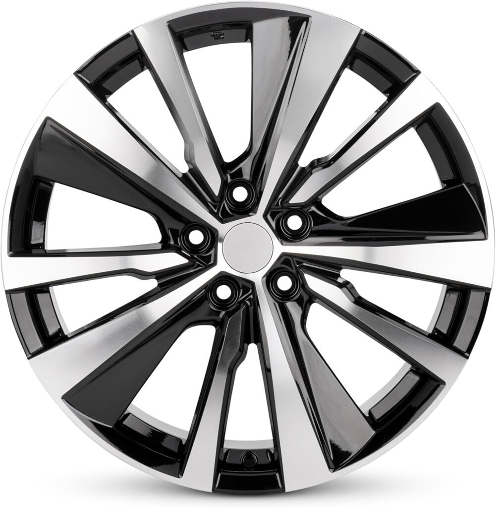 For 19 22 Nissan Altima 19 Inch Black Machined Aluminum Rim