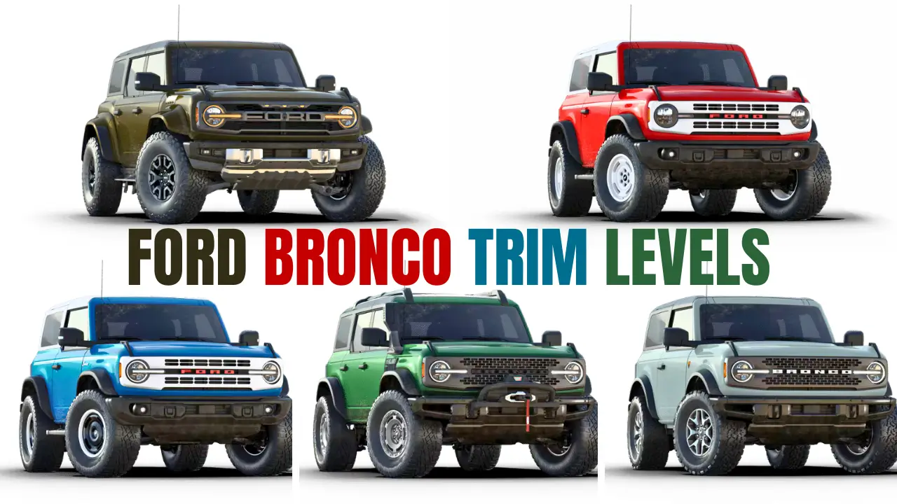 Ford Bronco Trim Levels