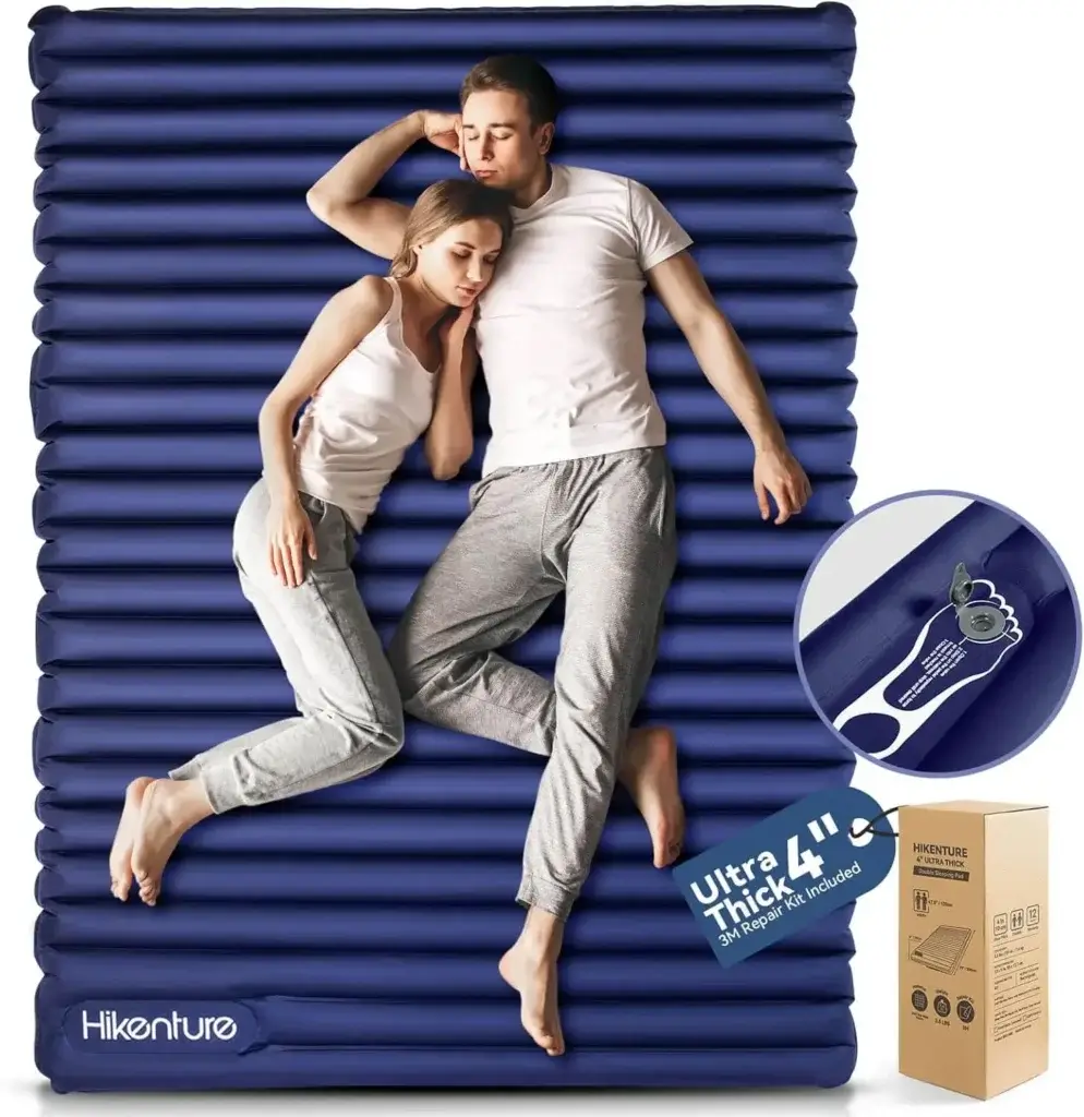 Hikenture Double Sleeping Pad for Camping