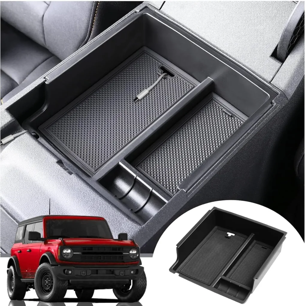 Mabett Center Console Organizer Compatible with Ford Bronco