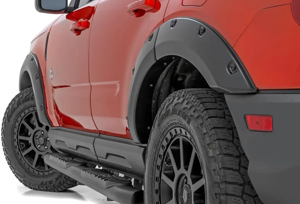 Rough Country Pocket Fender Flares for 2021-2024 Ford Bronco Sport