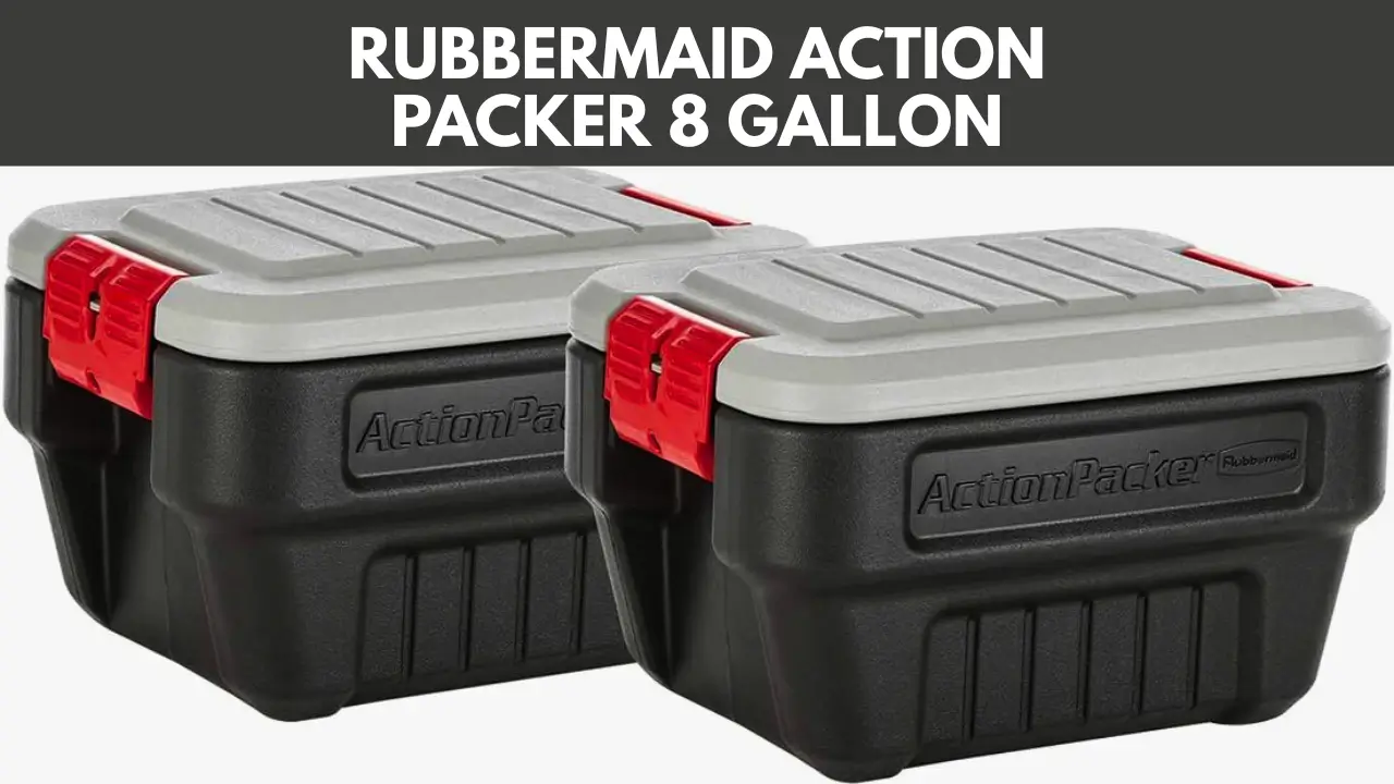 Rubbermaid Action Packer 8 Gallon