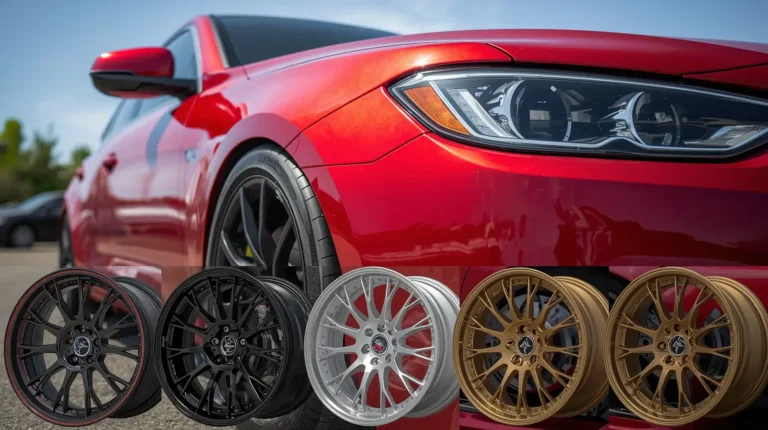 Best Rim Color for Red Car