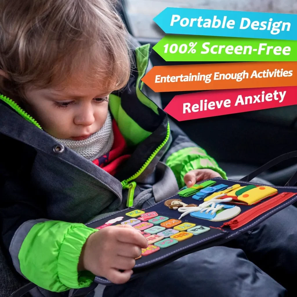 Busy Boards and Sensory Toys