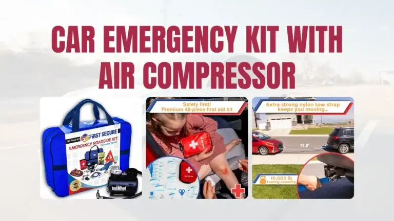 Car Emergency Kit with Air Compressor