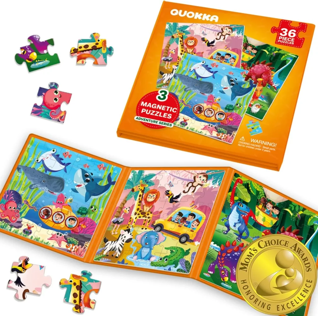 Magnetic Puzzles and Games