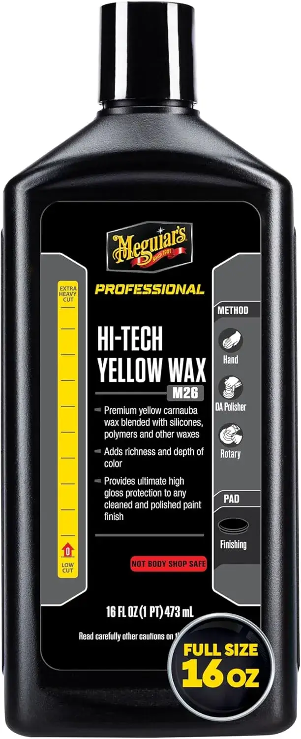 Meguiar’s Mirror Glaze M26 Hi-Tech Yellow Wax