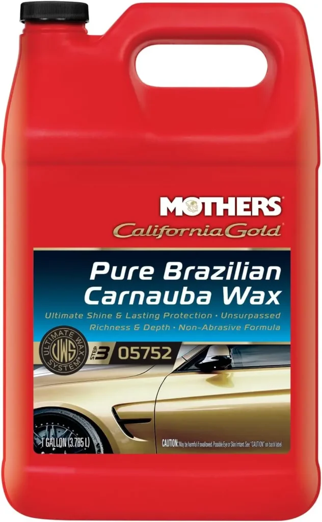 Mothers 05752 Pure Carnauba Wax - 1 Gallon