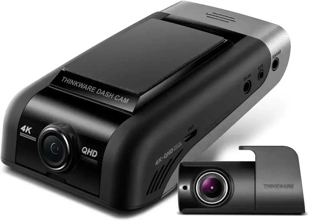 THINKWARE U1000 Dual Dash Cam 4K UHD 3840X2160 Front Cam
