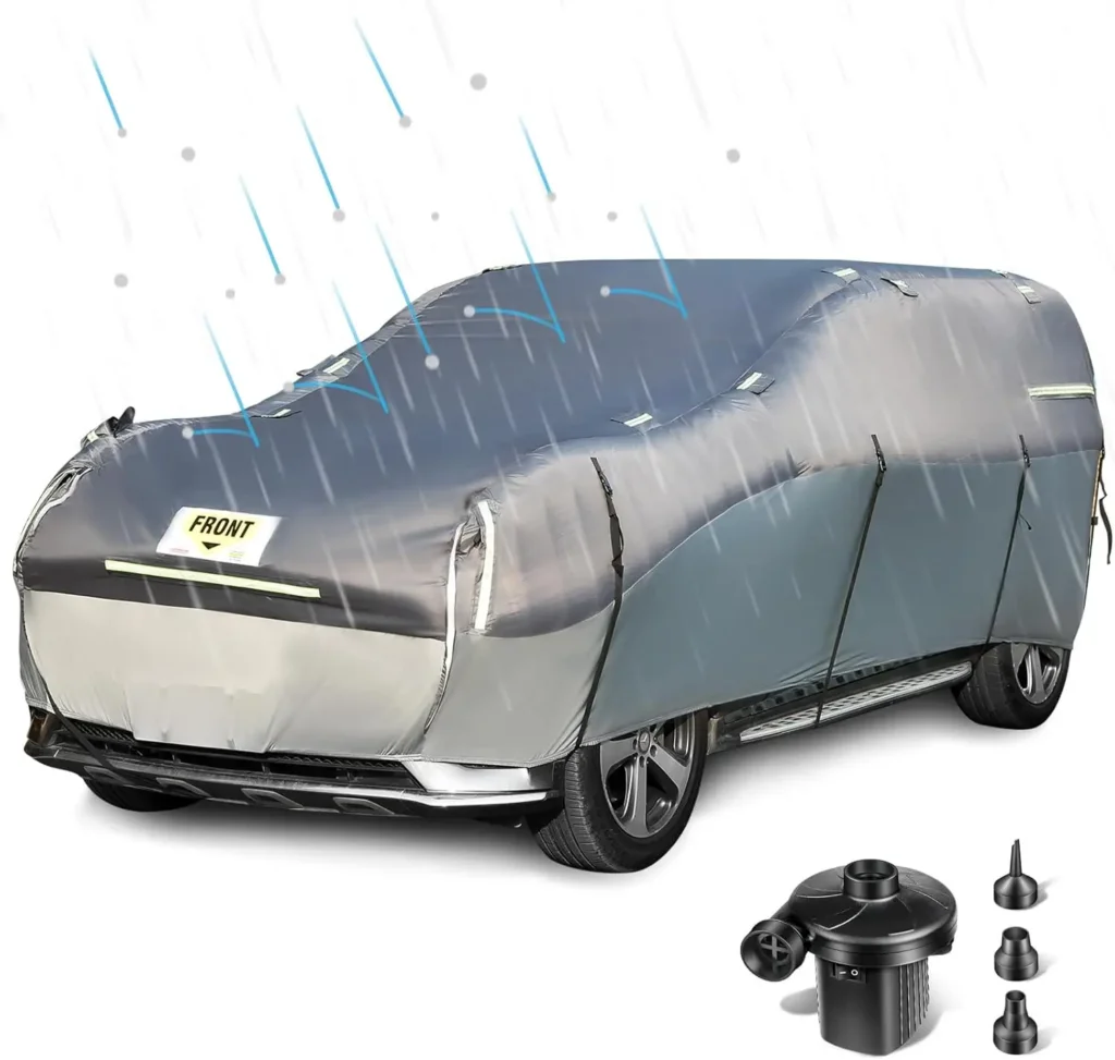 inflatable hail car cover