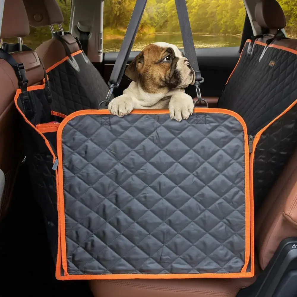 iBuddy Dog Car Seat Cover with Mesh Window