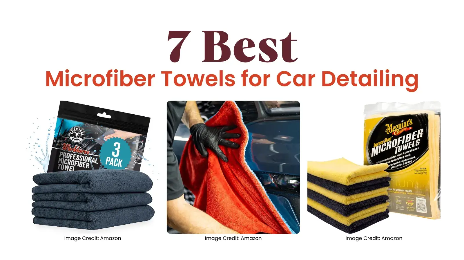7 Best Microfiber Towels for Car Detailing in 2025