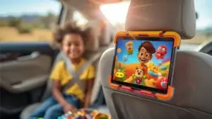 Car Headrest Tablet Holder for Kids