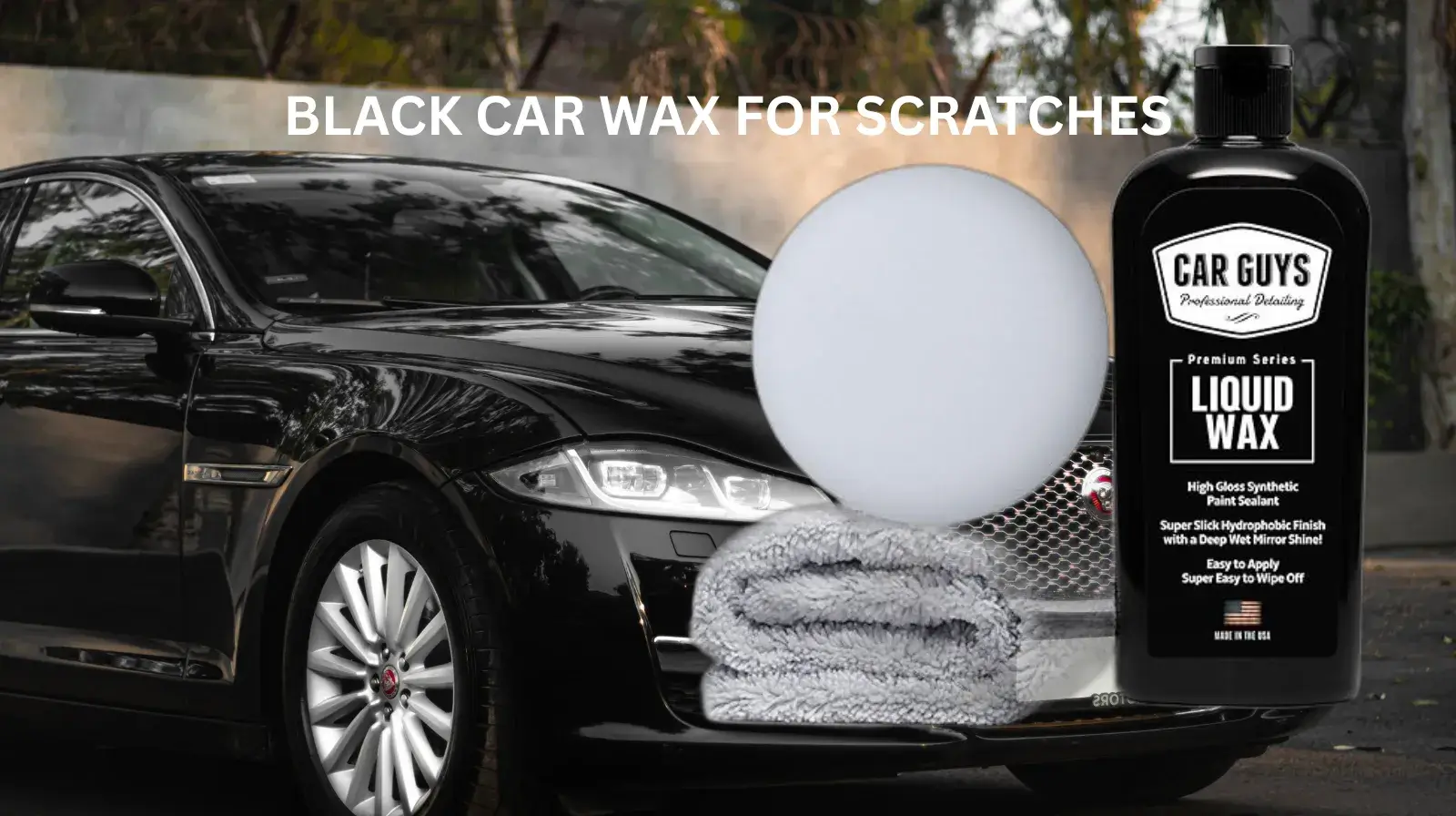 black car wax for scratches