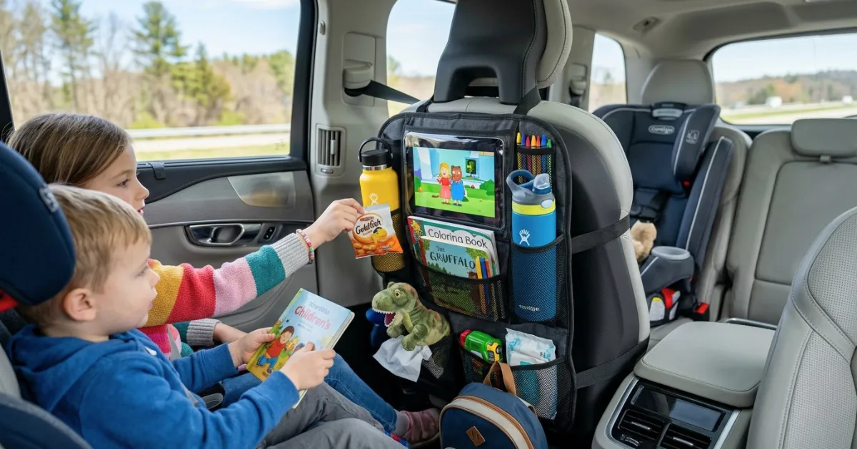 Best Car Seat Organizer for Kids and Families