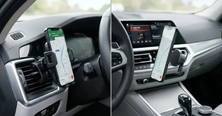 Car Phone Mount vs Magnetic Holder