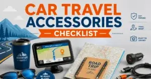 Car Travel Accessories Checklist