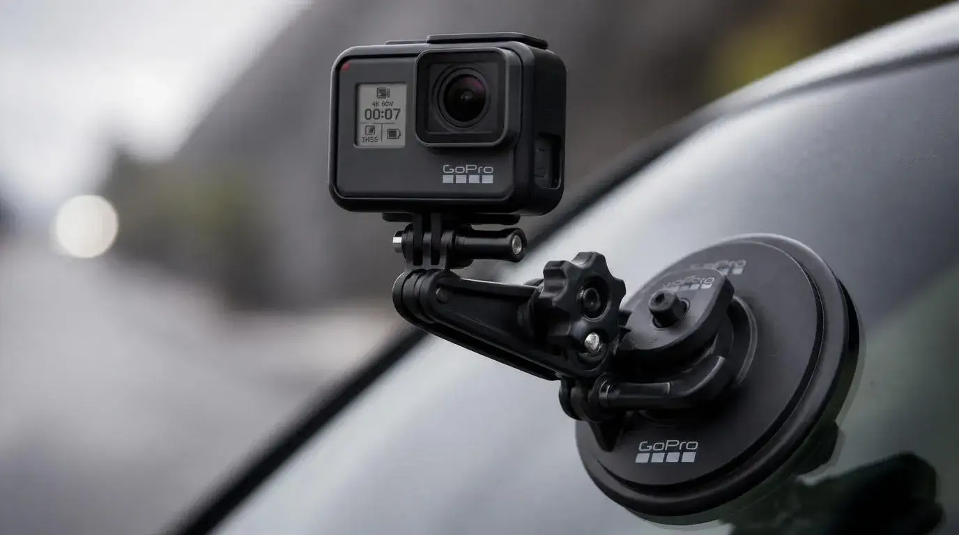 GoPro suction cup mount
