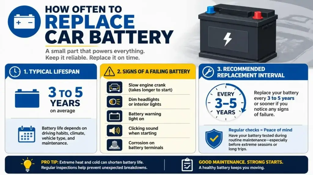 7 Warning Signs Your Car Battery Needs Replacement