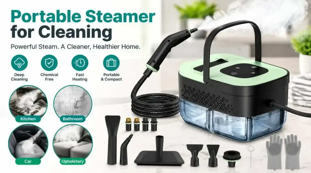 Portable Steamer for Cleaning