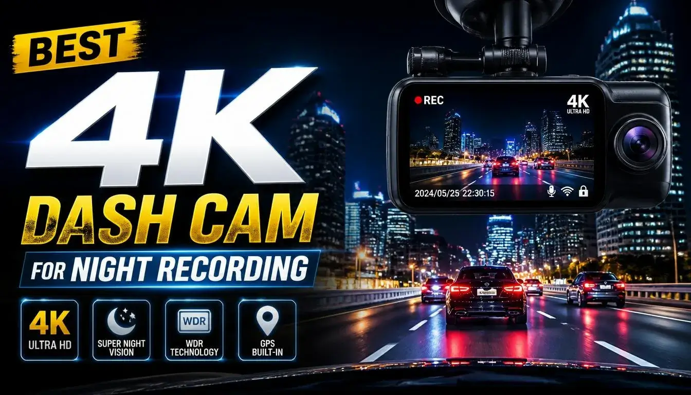 Best 4K Dash Cam for Night Recording